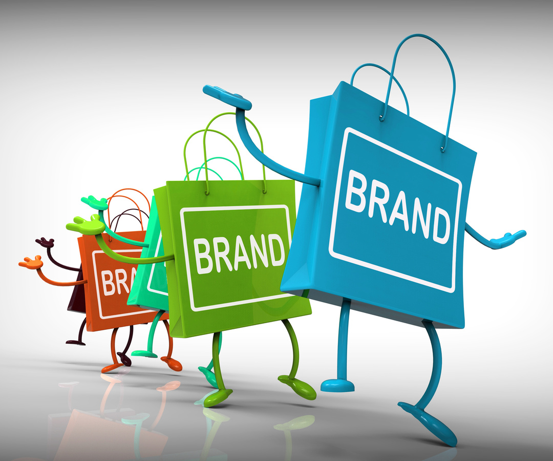 Brand Bags Represent Brands, Marketing, and Labels
